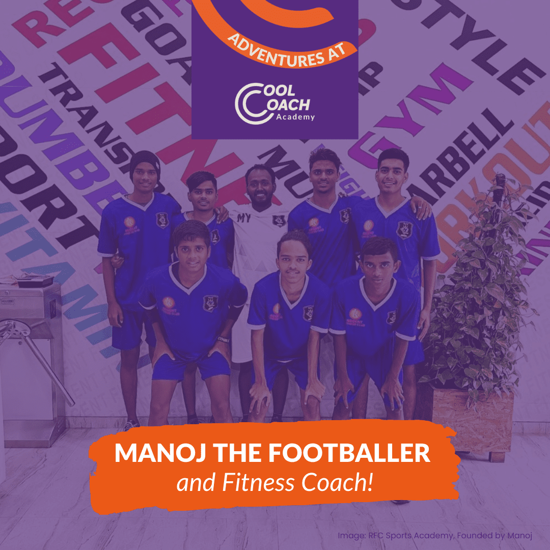 Manoj the Footballer and Fitness Coach!